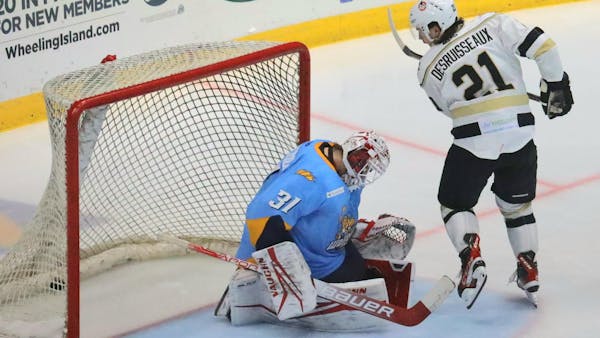 Nailers Enjoy Walleye for Sunday Dinner, 4-1
