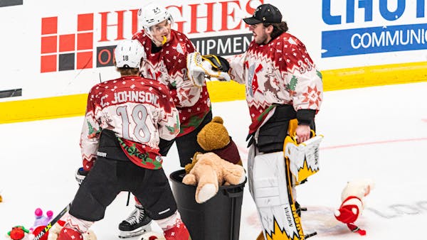 Nailers Collect Over 1,000 Stuffed Animals for Salvation Army