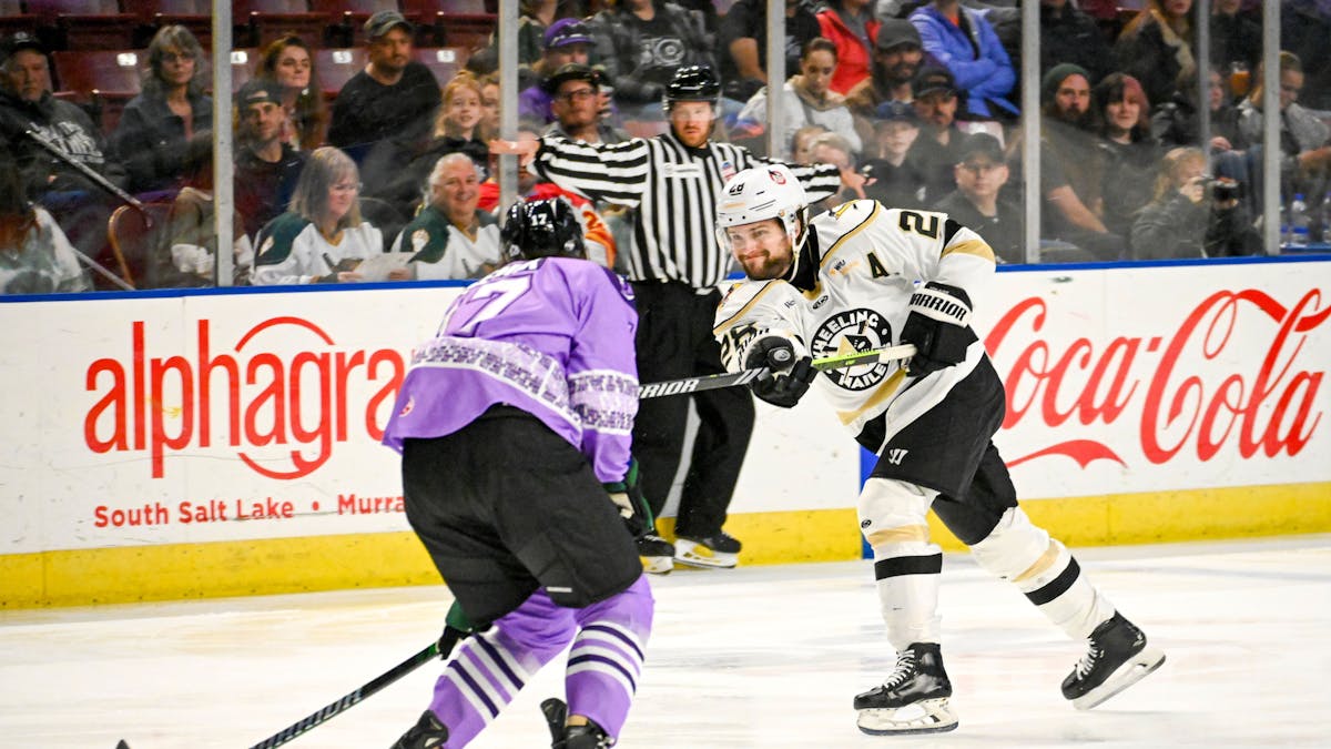 Utah Snaps Wheeling's Winning Streak in Series Opener