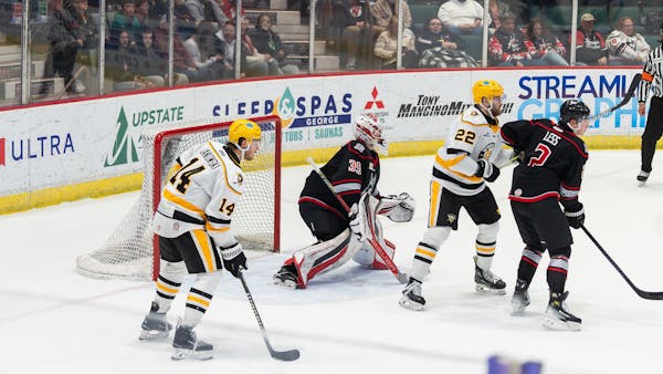 Goaltending Clinic Goes to Thunder, 1-0 in OT
