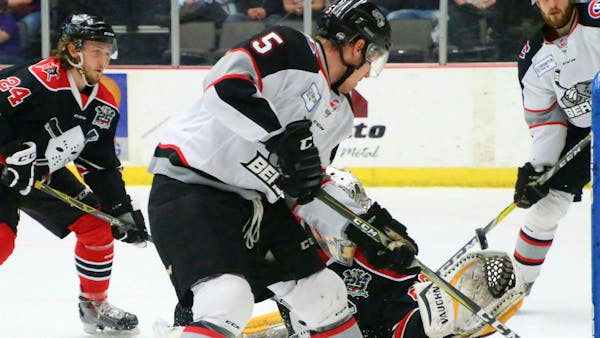 Brampton Splits Two-Game Set in Wheeling