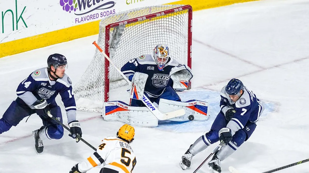 Gahagen, Railers Shutout Wheeling, 1-0