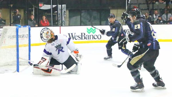 The Nailers Strike Back, Winning 5-4 on Star Wars Night