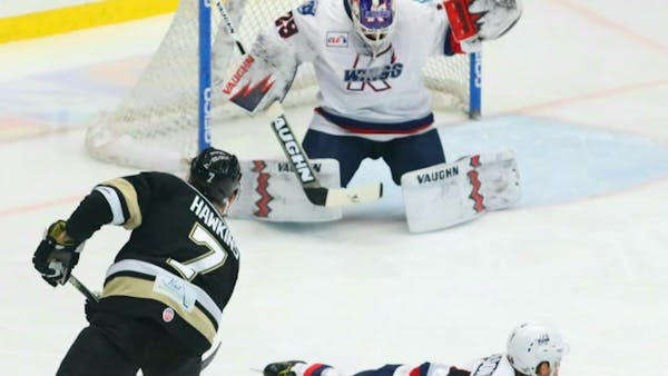 Hats off for Hawkins in 6-2 Nailers Win