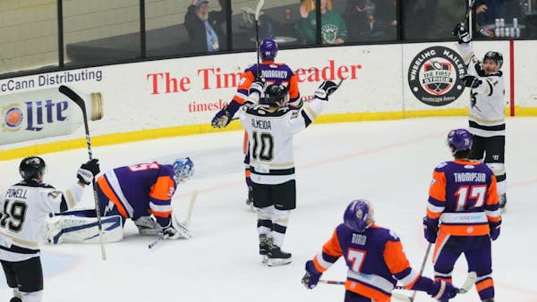 Brown Breaks Late Tie, as Nailers Edge Orlando, 3-2