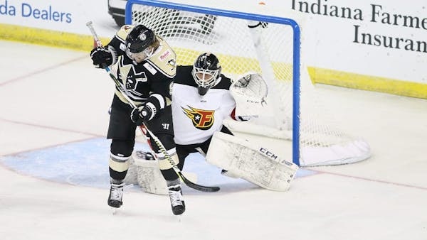Robert's Hat Trick Helps Nailers Earn a Point in Indy