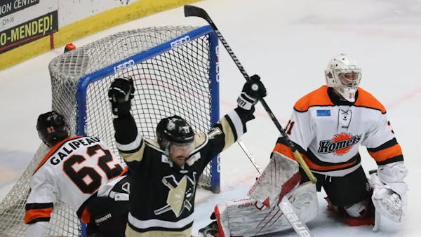 Wheeling Nails it Against Komets, 5-3