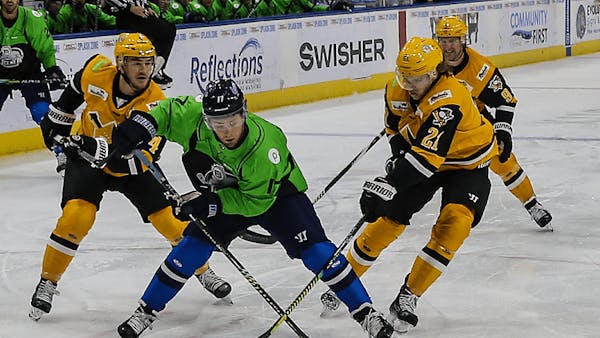 Nailers Start Strong, but Icemen Finish Big