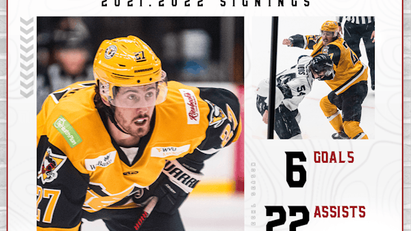 Nailers Re-Sign Sean Josling