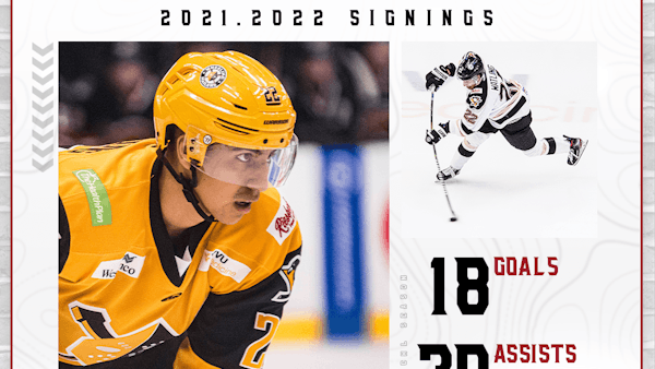 Nailers Re-Sign Patrick Watling