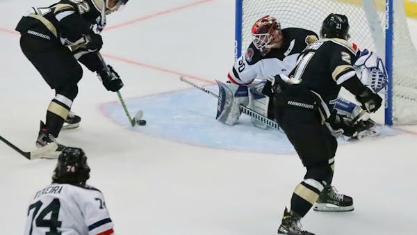 Patrick's Hat Trick Puts Nailers in Victory Lane