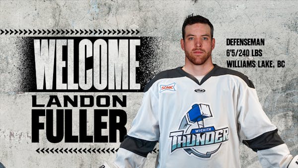 Thunder Adds Size to Blueline; Signs Rookie Landon Fuller