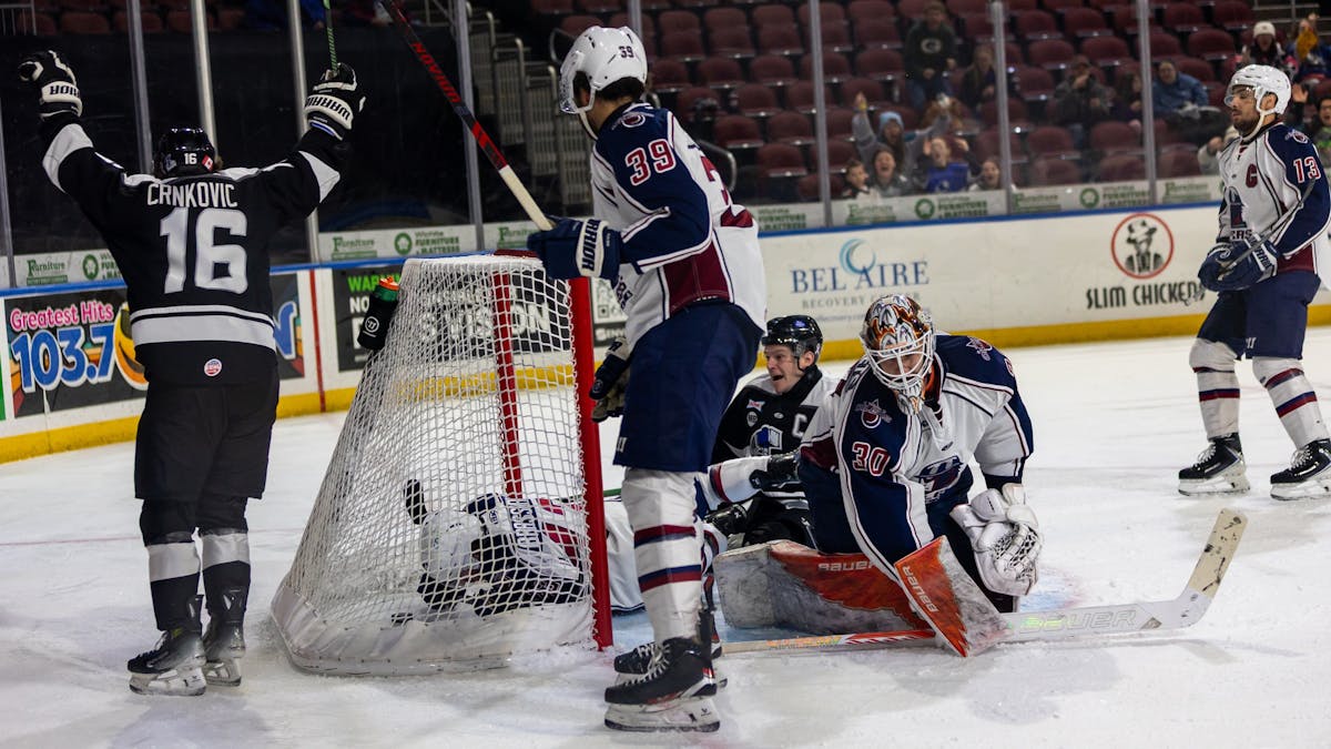 Crnkovic Nets Hat Trick in Wild Third Period Comeback