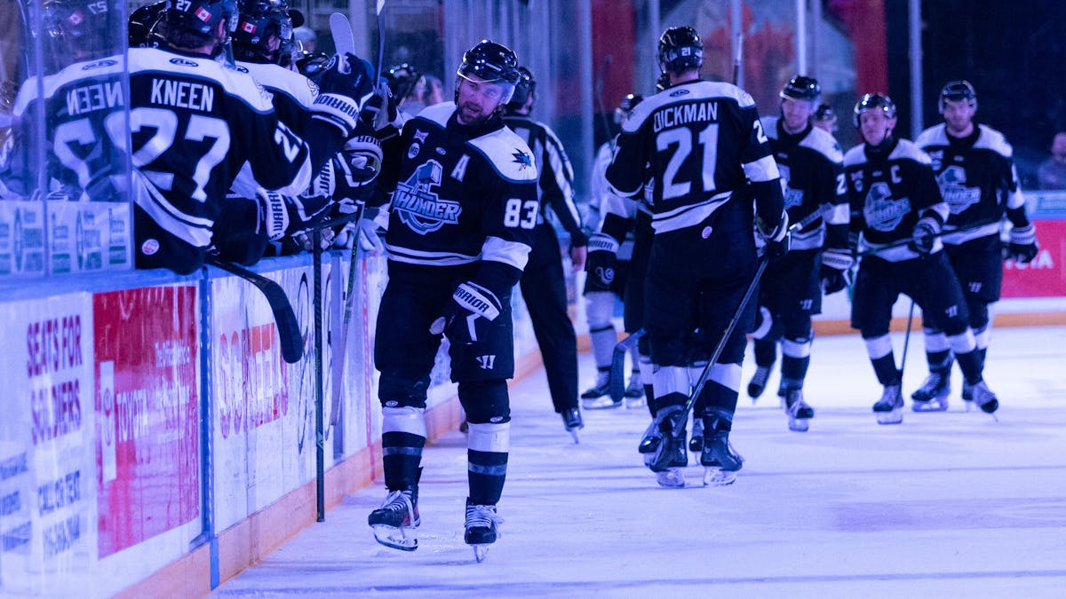 Thunder Reels in Steelheads for 4-1 Win on Sunday
