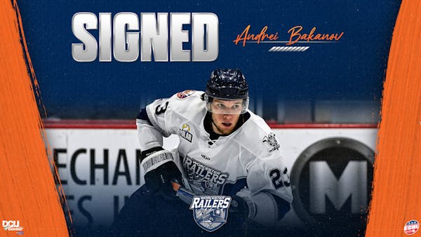 WORCESTER RAILERS HC SIGN FORWARD ANDREI BAKANOV FOR 2023-24 SEASON