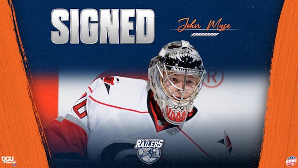 RAILERS SIGN FORMER KELLY CUP PLAYOFF MVP