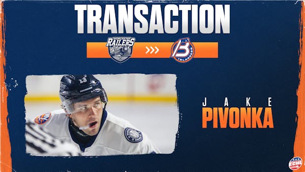 Jake Pivonka Recalled by Bridgeport Islanders