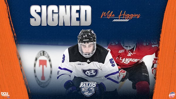 Railers Sign Defenseman Mike Higgins
