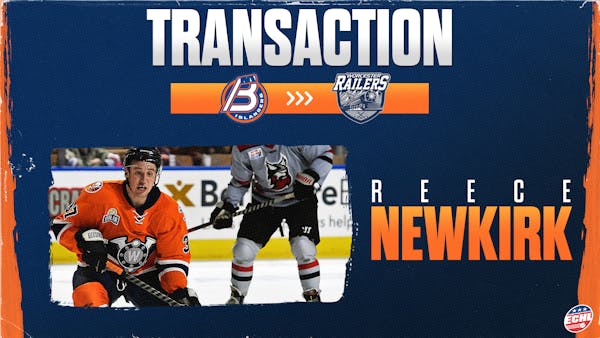 Forward Reece Newkirk Assigned to Worcester