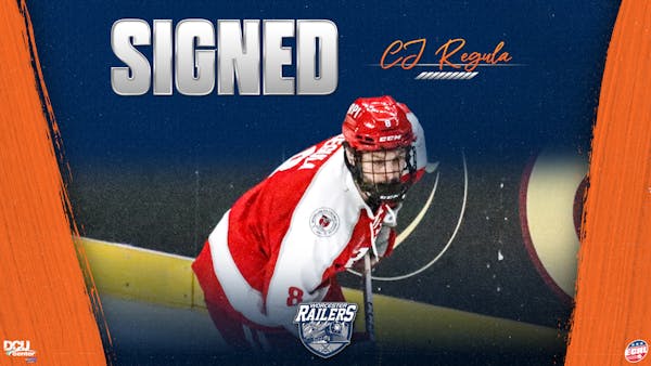 Railers Sign Defenseman CJ Regula to ECHL Contract