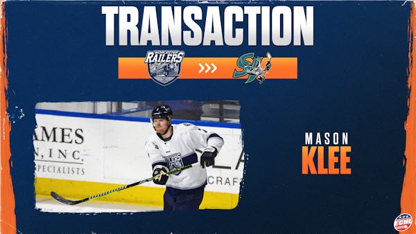 Defenseman Mason Klee Loaned to San Jose