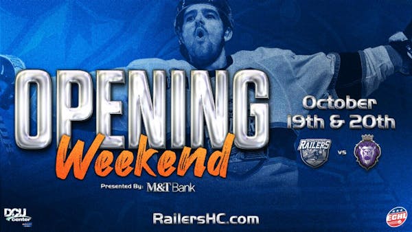 SAVE THE DATE: Railers Opening Night Announced for October 19th
