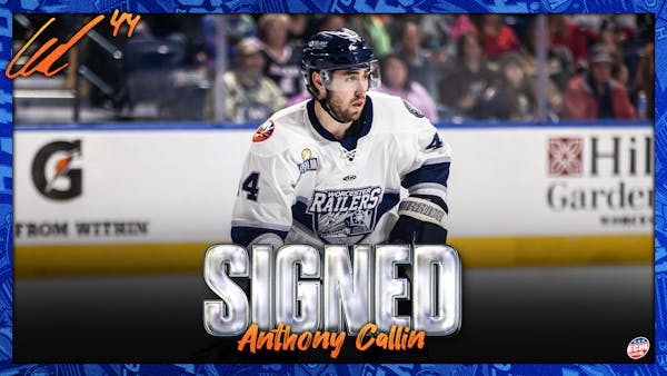 WORCESTER RAILERS HC SIGN FORWARD ANTHONY CALLIN FOR 2024-25 SEASON