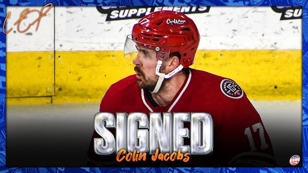 WORCESTER RAILERS HC SIGN FORWARD COLIN JACOBS FOR 2024-25 SEASON
