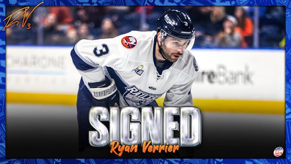 WORCESTER RAILERS HC SIGN DEFENSEMAN RYAN VERRIER FOR 2024-25 SEASON