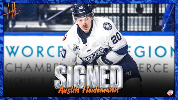WORCESTER RAILERS HC SIGN FORWARD AUSTIN HEIDEMANN FOR 2024-25 SEASON