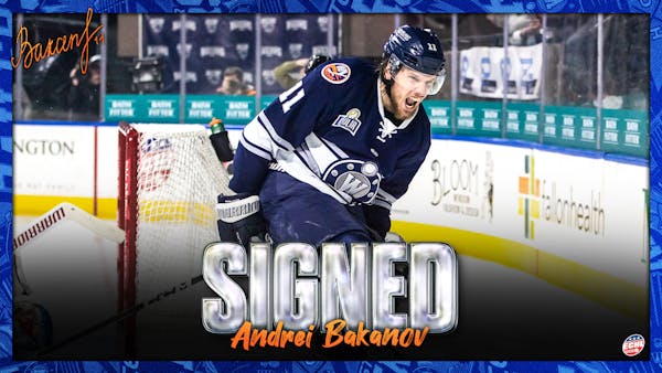 WORCESTER RAILERS HC SIGN FORWARD ANDREI BAKANOV FOR 2024-25 SEASON
