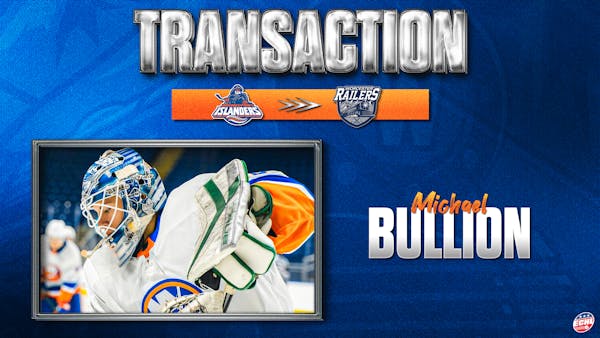 MICHAEL BULLION JOINS WORCESTER RAILERS TRAINING CAMP