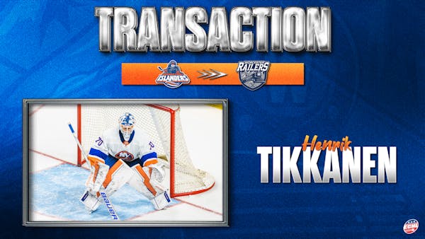 GOALTENDER HENRIK TIKKANEN ASSIGNED TO WORCESTER