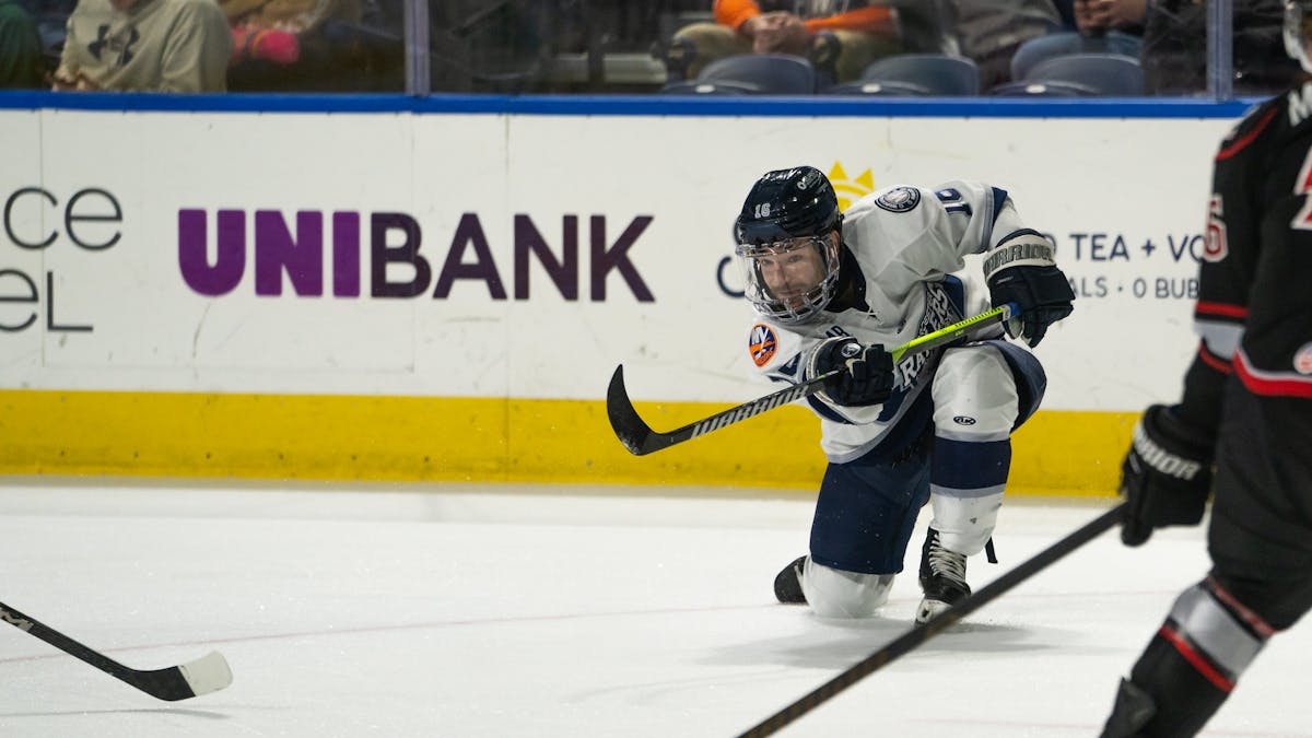 RAILERS FINISH FIRST HALF OF HOME SCHEDULE WITH 7-3 LOSS TO ADIRONDACK