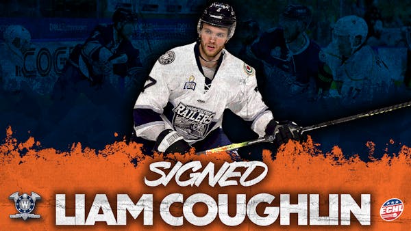 WORCESTER RAILERS HC RE-SIGN FORWARD LIAM COUGHLIN FOR 2022-23 SEASON