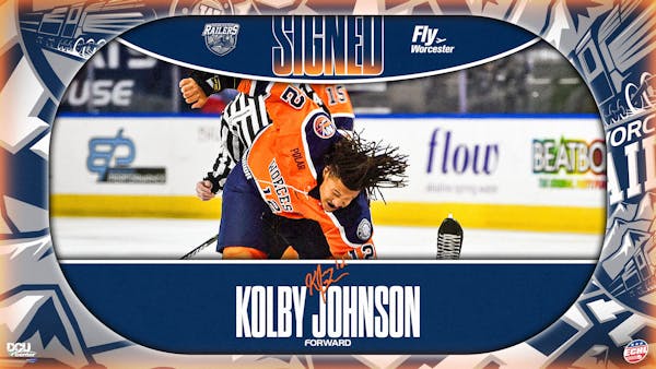 WORCESTER RAILERS HC RE-SIGN KOLBY JOHNSON FOR 2025-26 SEASON