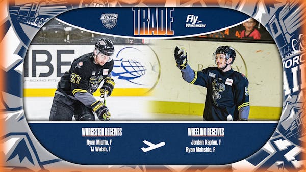 WORCESTER RAILERS HC ACQUIRE SHREWSBURY NATIVE IN THREE TEAM TRADE