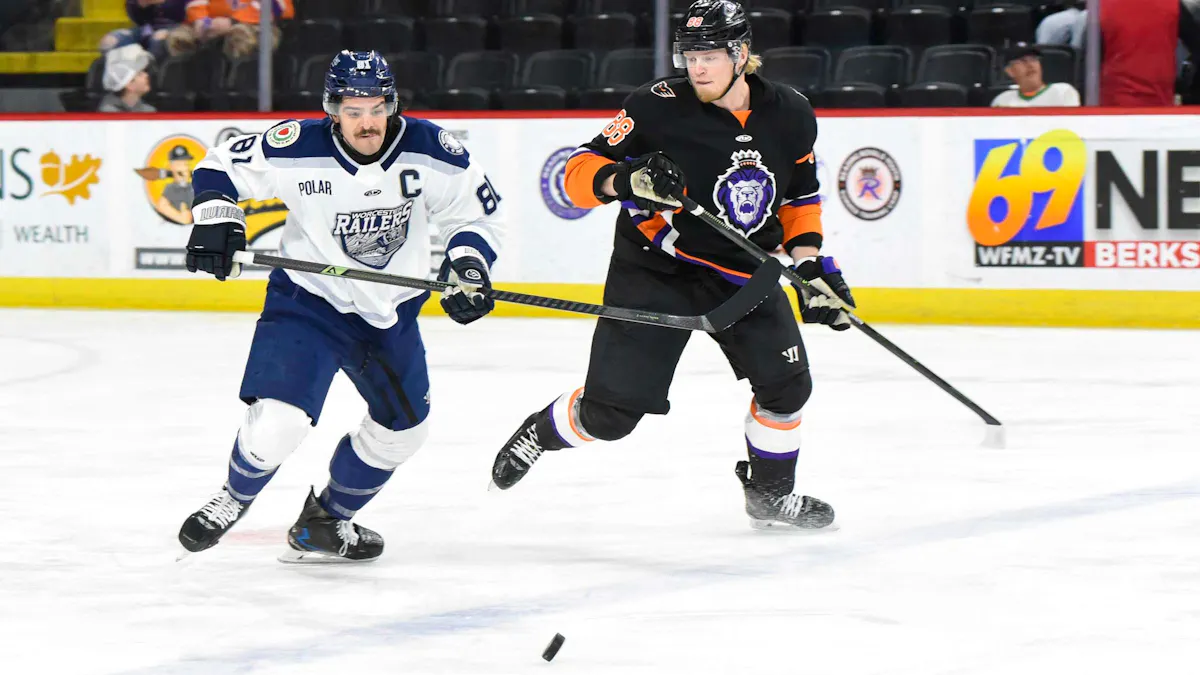 RAILERS SPLIT WEEKEND IN READING IN 4-2 SUNDAY LOSS