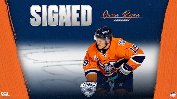 WORCESTER RAILERS HC SIGN FORWARD QUINN RYAN FOR 2023-24 SEASON