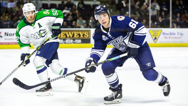 Railers Suffer 8-1 Loss to Maine in Return From All-Star Break