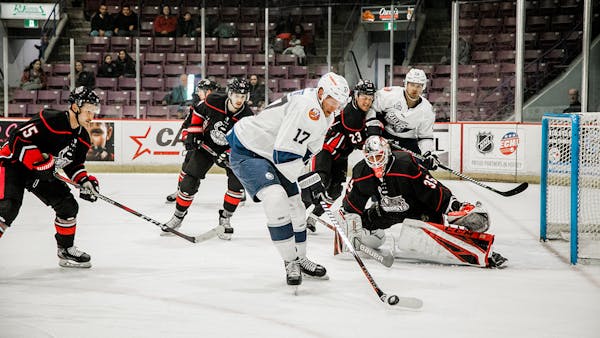 Railers give up season high eight goals in road loss to Brampton 8-3