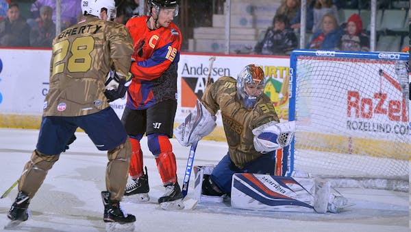 Railers up ended 6-2 vs. the Adirondack Thunder on Marvel Night