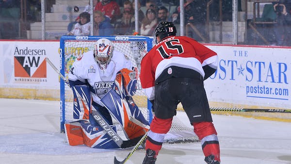 Railers win in a thriller with 5-4 shootout win over Adirondack