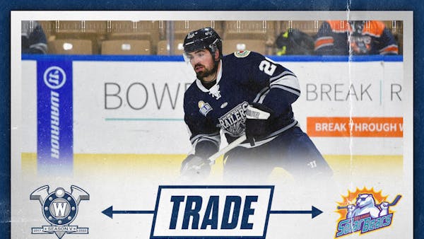 WORCESTER RAILERS HC TRADE FOR TWO FORWARDS
