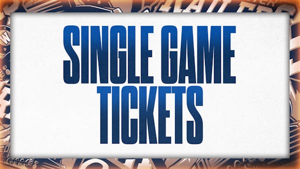 Single Game Tickets
